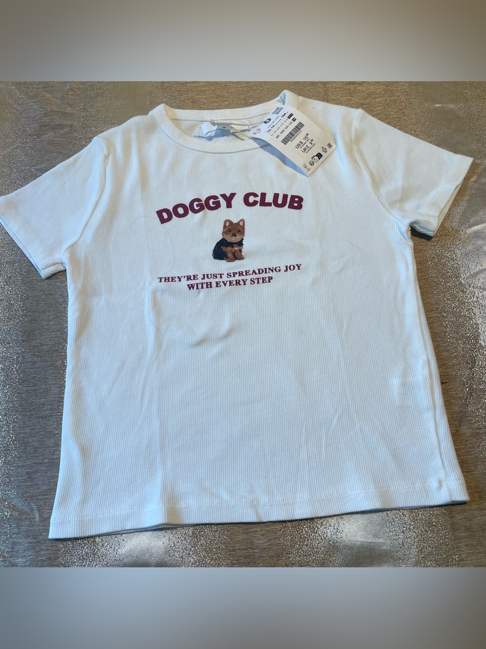 Zara Doggy Club Graphic Tee - White
